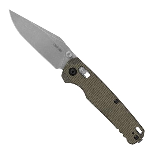 Kershaw Bel Air Pocket Knife, CPM MagnaCut Steel Blade, Micarta